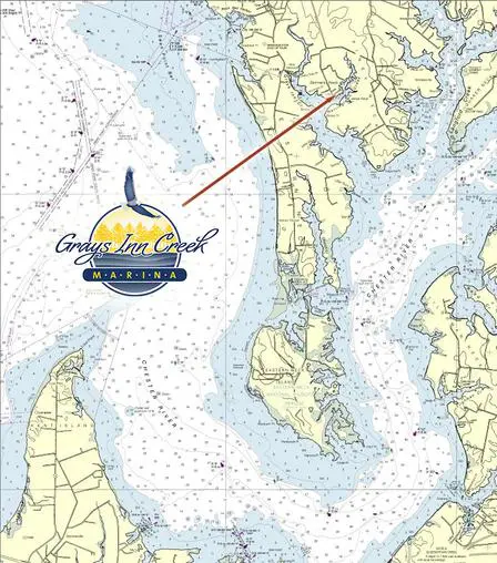 Grays Inn Creek Marina location map